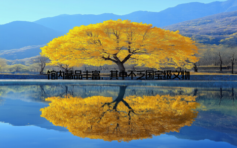 馆内藏品丰富, 其中不乏国宝级文物