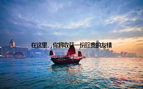 在这里, 你将收获一份珍贵的友情