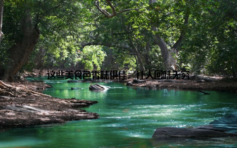 这些美食色香味俱佳, 让人回味无穷